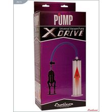 Eroticon Мужская вакуумная помпа Eroticon PUMP X-Drive с обратным клапаном (прозрачный)