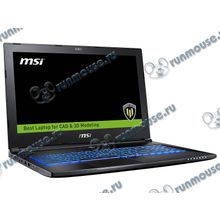 Ноутбук MSI "WS60 7RJ-692RU" (Xeon E3-1505Mv5-2.80ГГц, 16ГБ, 2x128+1000ГБ, NVQM2000M, LAN, WiFi, BT, WebCam, 15.6" 3840x2160, W10 Pro), черный [139119]