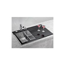 Alveus Crystalix 10 стекло черное кухонные мойки