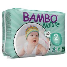 Подгузники Bambo Nature Mini 3-6 кг (30 шт)