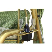 Качели садовые КНЯГИНЯ NEW (красный)