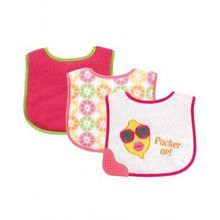 Luvable Friends с прорезывателем Лимон розовый 3 шт