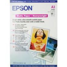 EPSON C13S041261 бумага матовая А3 (297 x 420 мм) 167 г м2, 50 листов