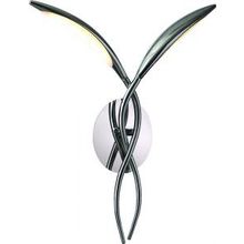 Бра декоративное светодиодное MATTINO хром белый LED 2*12W 220V 890Lm 3000K A9442AP-2CC