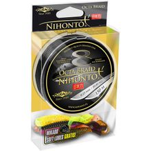 Плетеный шнур Mikado NIHONTO OCTA BRAID 0,23 black (150 м) - 20.80 кг.