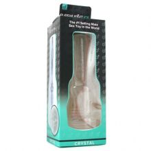 Fleshlight Прозрачный мастурбатор-ротик Fleshlight - Ice Mouth Crystal (прозрачный)