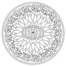 Раскраска по номерам Белоснежка 2956-CS Магические мандалы Духовное развитие, 29.5х29.5 см