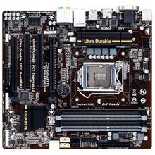 Материнская плата Gigabyte GA-B85M-D3H RTL {LGA1150, Intel B85, DDR3, PCI-E, SATAII SATAIII, DVI, D-Sub, HDMI, mATX(uATX)}