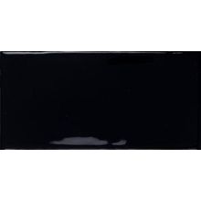 Керамическая плитка Monopole Mirage Black Brillo настенная 7,5х15