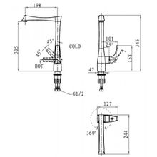 Смеситель Kaiser Bingo 50044 хром  для кухни