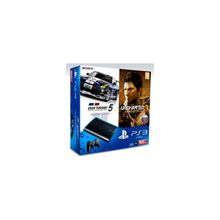 Sony PlayStation 3 Super Slim 500Gb + Gran Turismo 5. Academy Edition + Uncharted 3. Иллюзии Дрейка. Игра Года