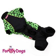 Теплый комбинезон из нейлона ForMyDogs для таксы мальчика FW318-2015 M