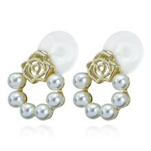 Серьги-гвоздики "Цветок" (арт. 81505-7)