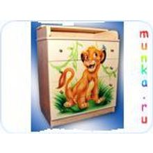 Комод Нижний Новгород "СИМБА" ЭК80 4-04 МДФ