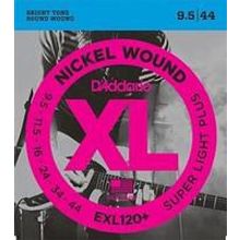 EXL120+ Nickel Wound Комплект струн для электрогитары, Super Light Plus, 9.5-44, DAddario