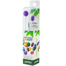 Наушники PERFEO CANDY PF-CAN-PRP фиолетовые BL1