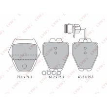 Колодки Тормозные Дисковые | Перед | Audi A6 1.8 2.8 Tdi S6 Quattro 02 97-01 05  Allroa, A8 04 96-02 LYNXauto арт. BD1218