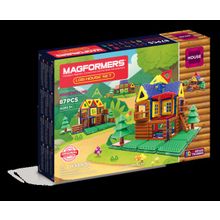 Магнитный конструктор MAGFORMERS 705004 Log House Set