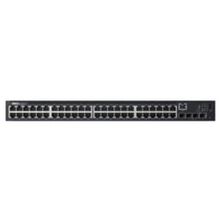 dell (dell networking n1548p, poe+, 48x 1gbe + 4x 10gbe sfp+ fixed ports, stacking, io to psu airflow, ac, sfp+ - sfp+ 10gb direct attach cable 0.5m,  210-aewb 001