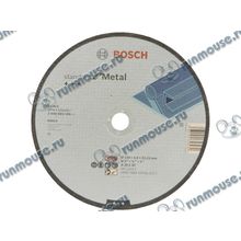 Аксессуар к шлифовальной машине отрезной круг Bosch 2608603168, для металла, для угловых шлифмашин, d230мм, 3.0мм [140240]