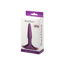 Фиолетовый анальный стимулятор Small Anal Plug Purple - 12 см.