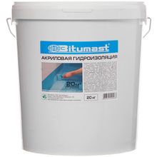 БИТУМАСТ акриловая гидроизоляция (20кг)   BITUMAST акриловая гидроизоляция (20кг)
