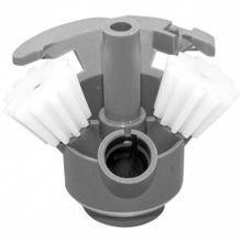 Редуктор с пластиковым штоком и двумя шестернями, 11 зубцов, h1035