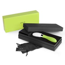 Lelo Перезаряжаемый вибромассажер Liv 2 Lime Green цвета лайма - 17,4 см. (зеленый)