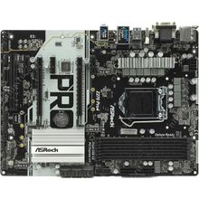 Мат. плата   ASRock Z270 PRO4 (RTL) LGA1151   Z270   2xPCI-E  Dsub+DVI+HDMI  GbLAN  SATA  ATX 4DDR4