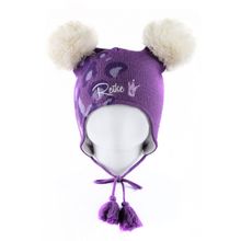 Reike Шапка для девочки Reike Funny ermine purple RKN1718-3 FE purple