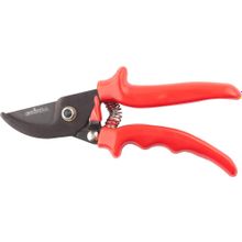 Секатор GRINDA пластмассовые ручки, проволочная пружина, 200мм