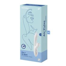 Вибромассажер с вакуумно-волновой клиторальной стимуляцией Satisfyer Pro + G-Spot - 22 см. (93786)