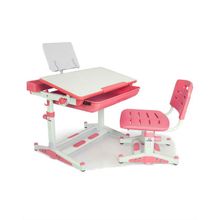 Mealux Парта и стул EVO-04 XL розовый