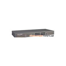 Коммутатор TP-Link TL-SL1117 16+1G Gigabit Switch,  1U 19-inch rack-mountable steel case