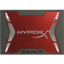 Накопитель   SSD 480 Gb SATA 6Gb s Kingston HyperX Savage   SHSS37A 480G   2.5"  MLC  +3.5"  адаптер