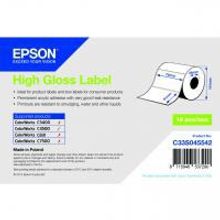 EPSON C33S045542 бумага самоклеющаяся глянцевая (76 мм x 51мм) 87 г м2, 610 этикеток