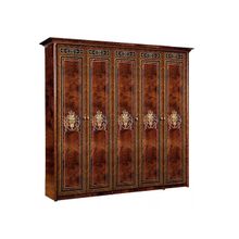 Ярцево Шкаф 5-ти ств. для платья и белья (без зеркал) Карина-3 К3Ш2 5(1) орех ID - 313100