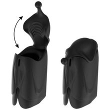 Черный мастурбатор Jamyjob Rechargeable Head Stroker Masturbator (244943)