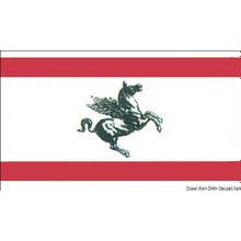 Osculati Flag Tuscany 20 x 30 cm, 35.425.01