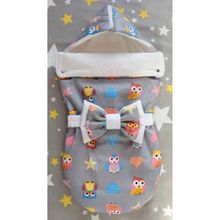 LovelyCare Конверт на выписку Совушка весна осень + бант 100459