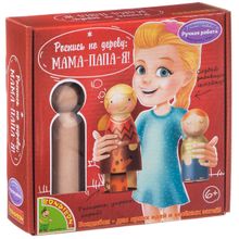 Bondibon Роспись по дереву Забавная семейка