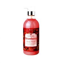 Гель для душа с экстрактом клубники Lunaris Body Wash Strawberry 750мл