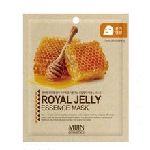 Маска для лица тканевая "Маточное молочко" Питание и оздоровление. Royal Jelly Essence Mask 25гр