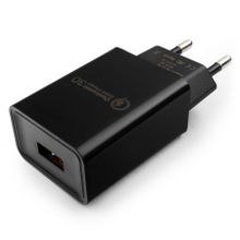 Зарядное устройство Cablexpert MP3A-PC-17, QC3.0, 100 220V->5 9 12V, USB, черное