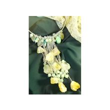 Колье с цитринами