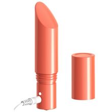 Оранжевый мини-вибратор Love Bullet - 8,4 см. (166245)