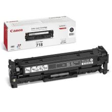 Картридж лазерный CANON (718BK) LBP7200Cdn MF8330Cdn MF8350Cdn, черный, ресурс 3400 страниц, оригинальный, 2662B002