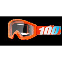 Очки подростковые 100% Strata JR Orange   Clear Lens (50500-006-02)