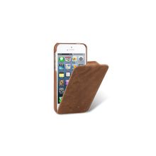 Кожаный чехол для iPhone 5 Melkco Craft Limited Edition (Prime Dotta), цвет brown