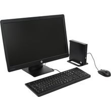 ПЭВМ   HP 260 G2 Desktop Mini + ProDisplay P232 Monitor   1EX46ES#ACB   i3 6100U 4 500 WiFi BT DOS 23"